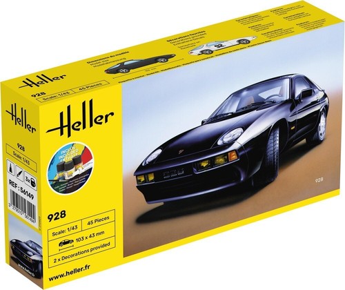 Modellbausatz porsche 928 43 - 928, 1/43