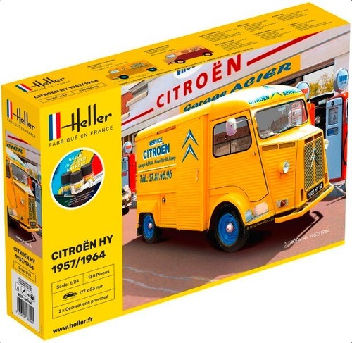 Heller modellbausatz citroën - modellbausatz,