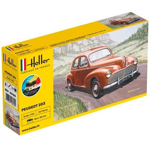 Heller modellbausatz peugeot - heller,