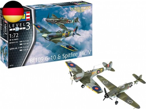 Revell combat set bf109g - revell, &